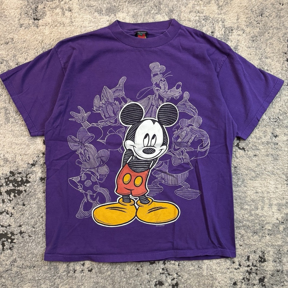 Mickey Unlimited Jerry Leigh Gray T-Shirt Vintage One Size Fits All